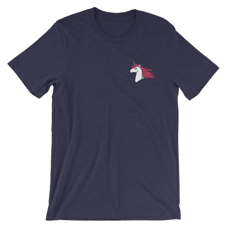 Unicorn (Embroidered T-Shirt)-Embroidered T-Shirts-Swish Embassy