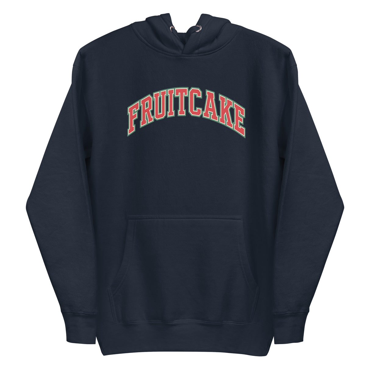 Varsity Fruitcake (Hoodie)-Christmas Hoodies-Swish Embassy