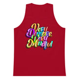 Very Demure Very Mindful (Tank Top)-Tank Top-Swish Embassy