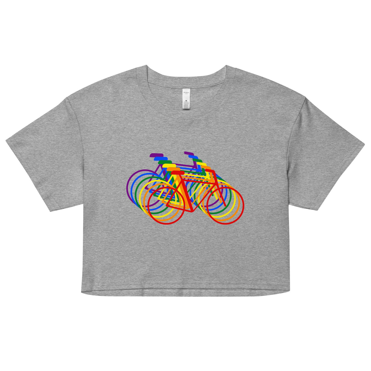 Village Bicycle (Crop Top)-Crop Top-Swish Embassy