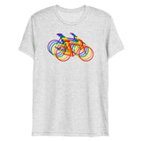 Village Bicycle (Triblend)-Triblend T-Shirt-Swish Embassy