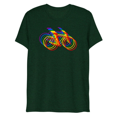 Village Bicycle (Triblend)-Triblend T-Shirt-Swish Embassy