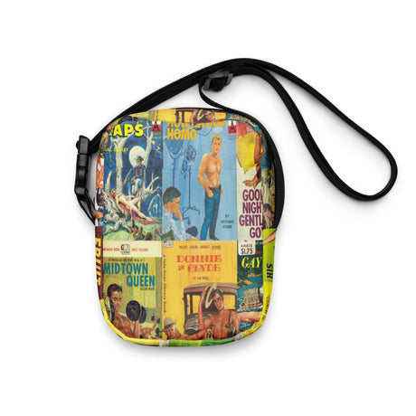 Vintage Gay Pulp (Crossbody Bag)-Crossbody Bag-Swish Embassy