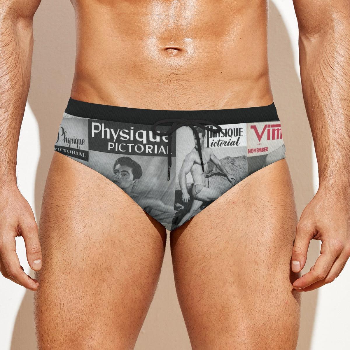 Vintage Physique (Swim Briefs)-Swim Briefs-Swish Embassy