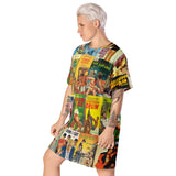 Vintage Pulp (Kaftan Shirt)-Kaftan Shirt-Swish Embassy