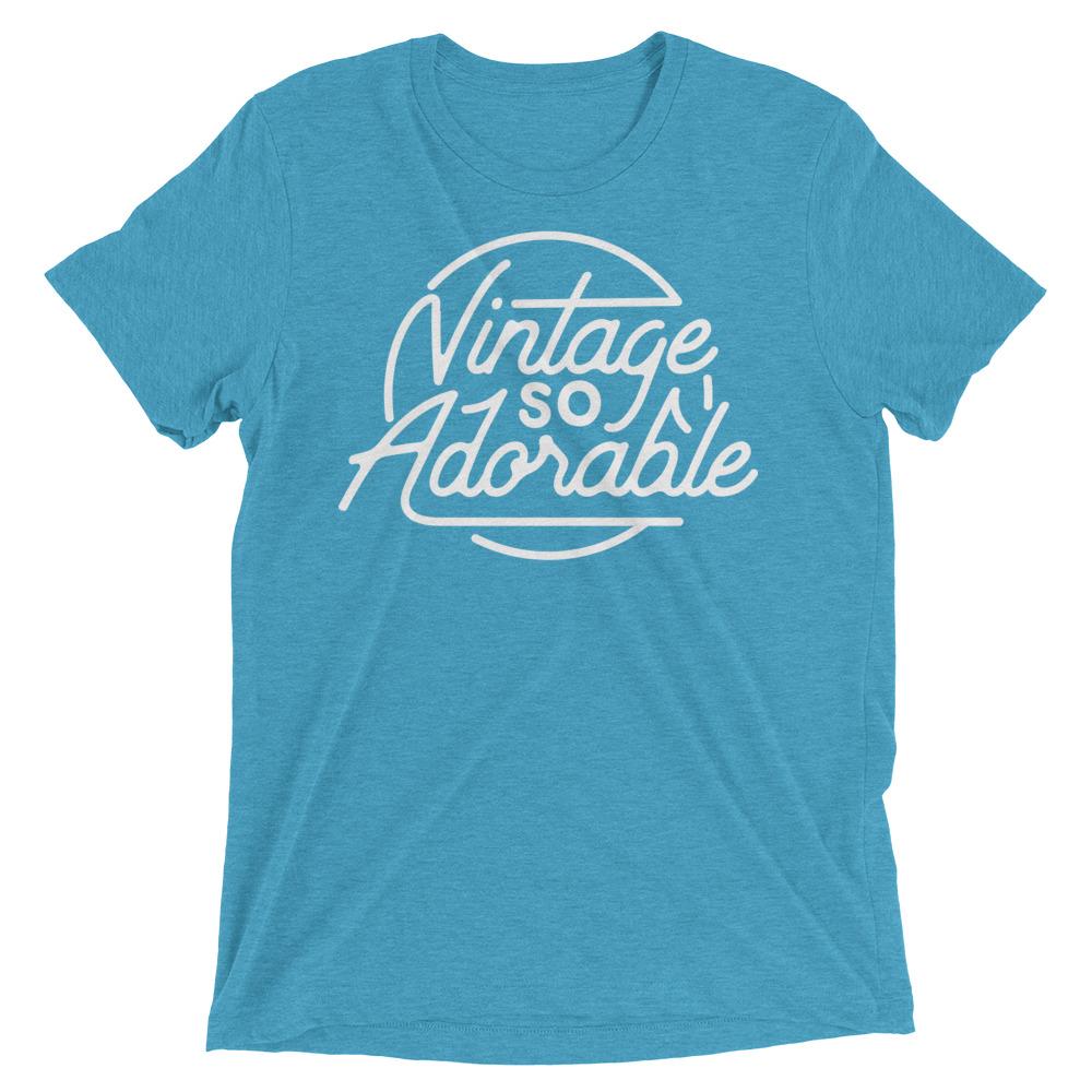Vintage So Adorable (Triblend)-Triblend T-Shirt-Swish Embassy