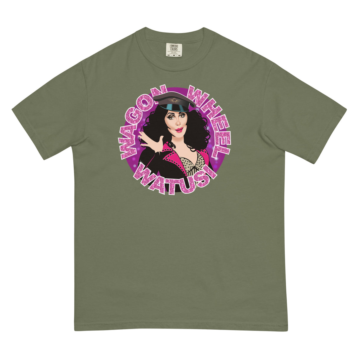 Wagon Wheel Watusi (Boxy Tee)-Boxy T-Shirt-Swish Embassy
