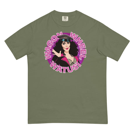 Wagon Wheel Watusi (Boxy Tee)-Boxy T-Shirt-Swish Embassy