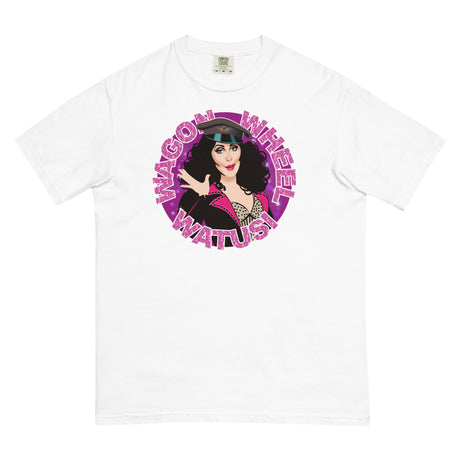 Wagon Wheel Watusi (Boxy Tee)-Boxy T-Shirt-Swish Embassy