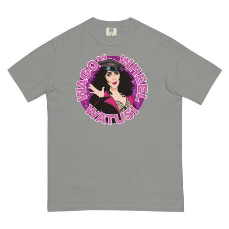 Wagon Wheel Watusi (Boxy Tee)-Boxy T-Shirt-Swish Embassy