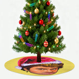 Wake Me Up Before You Ho Ho (Tree Skirt)-Tree Skirts-Swish Embassy