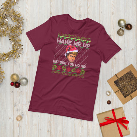 Wake Me Up (Ugly Christmas)-T-Shirts-Swish Embassy
