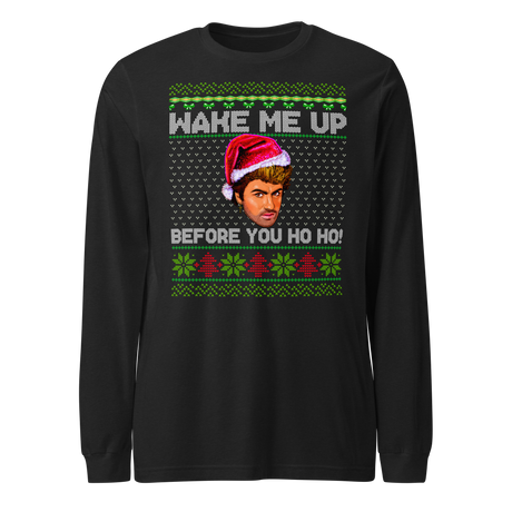Wake Me Up (Ugly Christmas)-T-Shirts-Swish Embassy