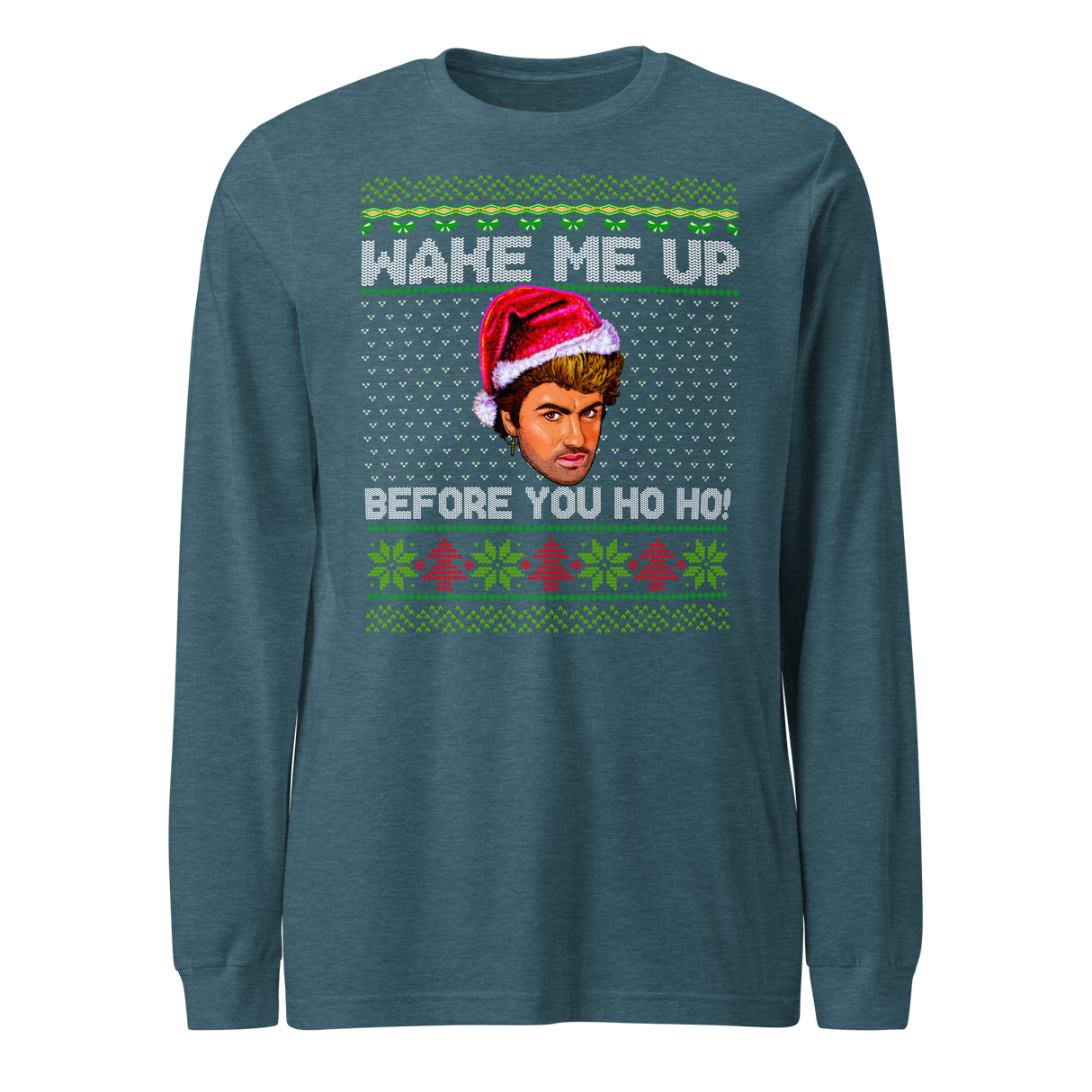 Wake Me Up (Ugly Christmas)-T-Shirts-Swish Embassy