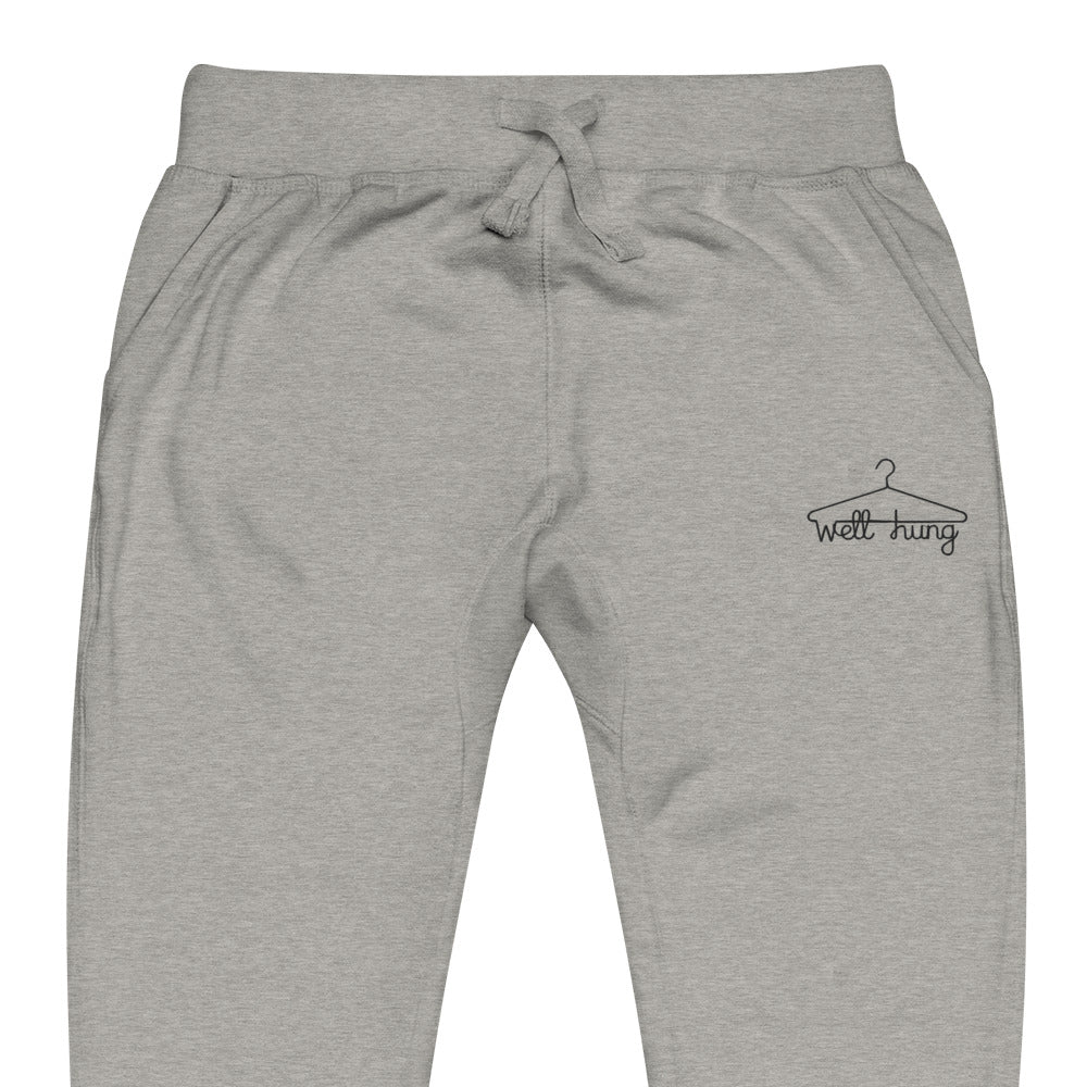 Well Hung (Embroidered Sweatpants)-Sweatpants-Swish Embassy