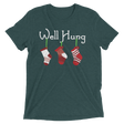 Well Hung Stockings (Triblend)-Triblend T-Shirt-Swish Embassy