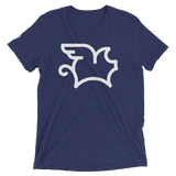 When Pigs Fly (Triblend)-Triblend T-Shirt-Swish Embassy