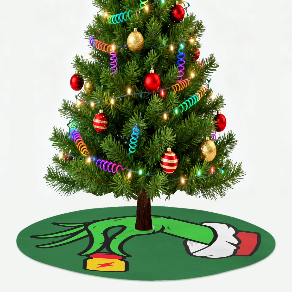 Whiff-Mas (Tree Skirt)-Tree Skirts-Swish Embassy