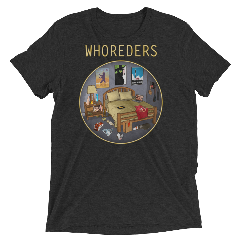 Whoreders (Triblend)-Triblend T-Shirt-Swish Embassy