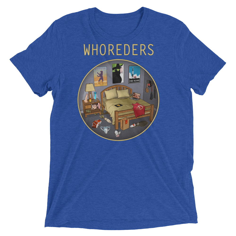 Whoreders (Triblend)-Triblend T-Shirt-Swish Embassy