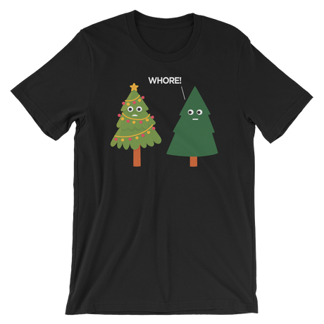 X-Mas Tree Shade-Christmas T-Shirts-Swish Embassy