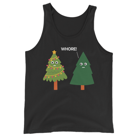 X-Mas Tree Shade (Tank Top)-Christmas Tanks-Swish Embassy