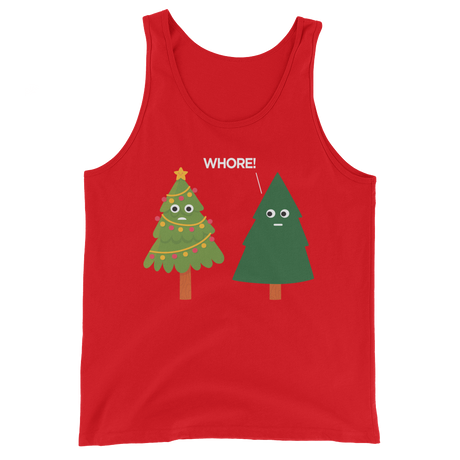 X-Mas Tree Shade (Tank Top)-Christmas Tanks-Swish Embassy