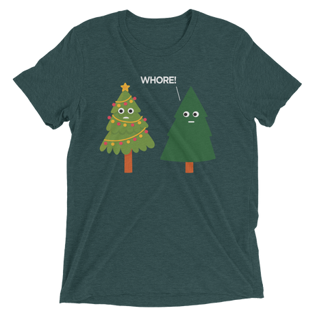 X-Mas Tree Shade (Triblend)-Triblend T-Shirt-Swish Embassy