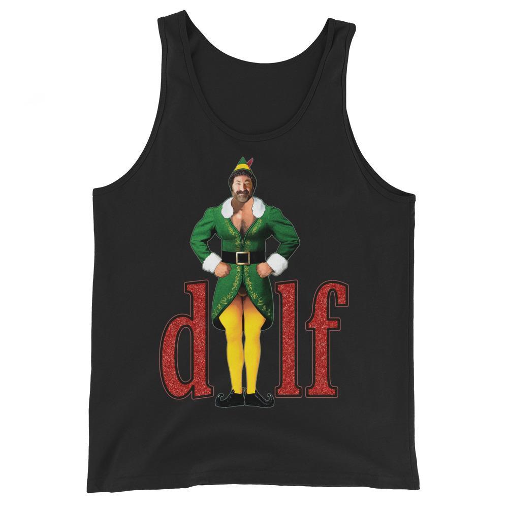 XMas DILF (Tank Top)-Christmas Tank Tops-Swish Embassy