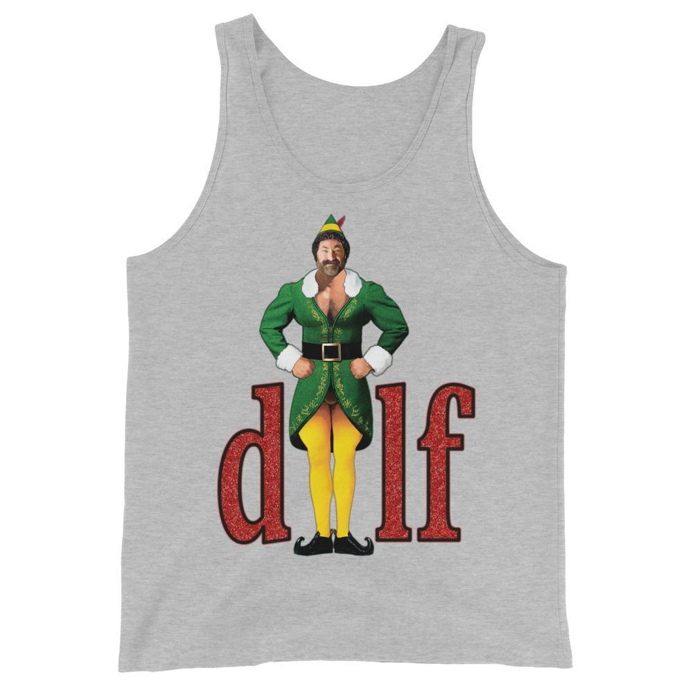 XMas DILF (Tank Top)-Christmas Tank Tops-Swish Embassy