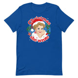 Xmas She Wrote-Christmas T-Shirts-Swish Embassy