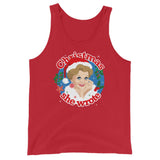 Xmas She Wrote (Tank Top)-Christmas Tank Tops-Swish Embassy