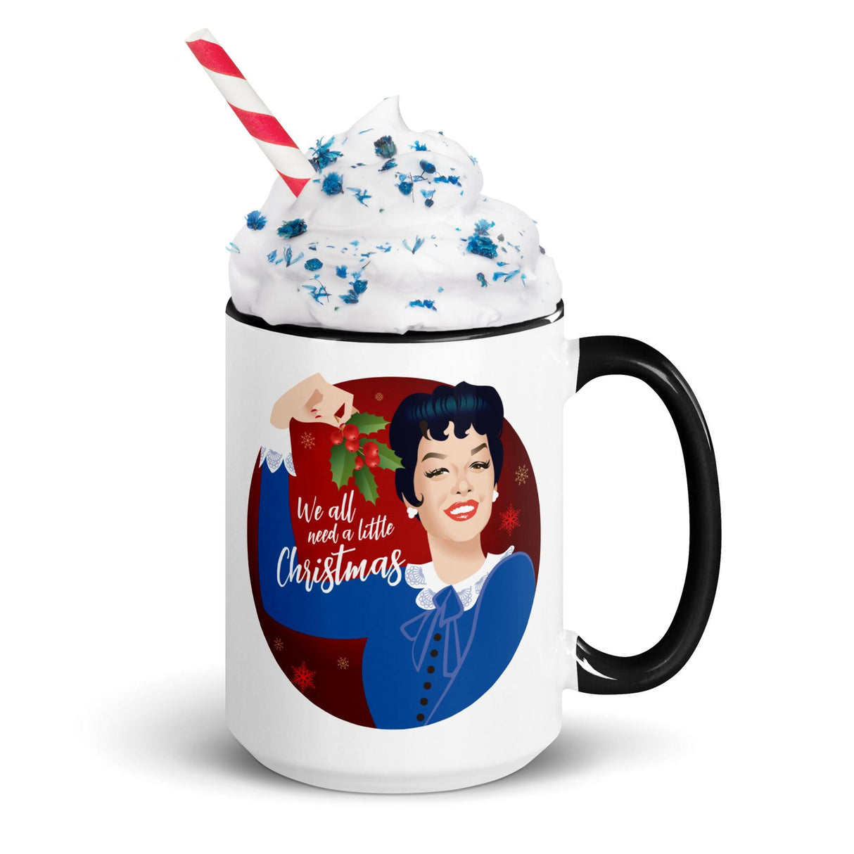 Xmas with Mame (Christmas Mugs)-Mugs-Swish Embassy