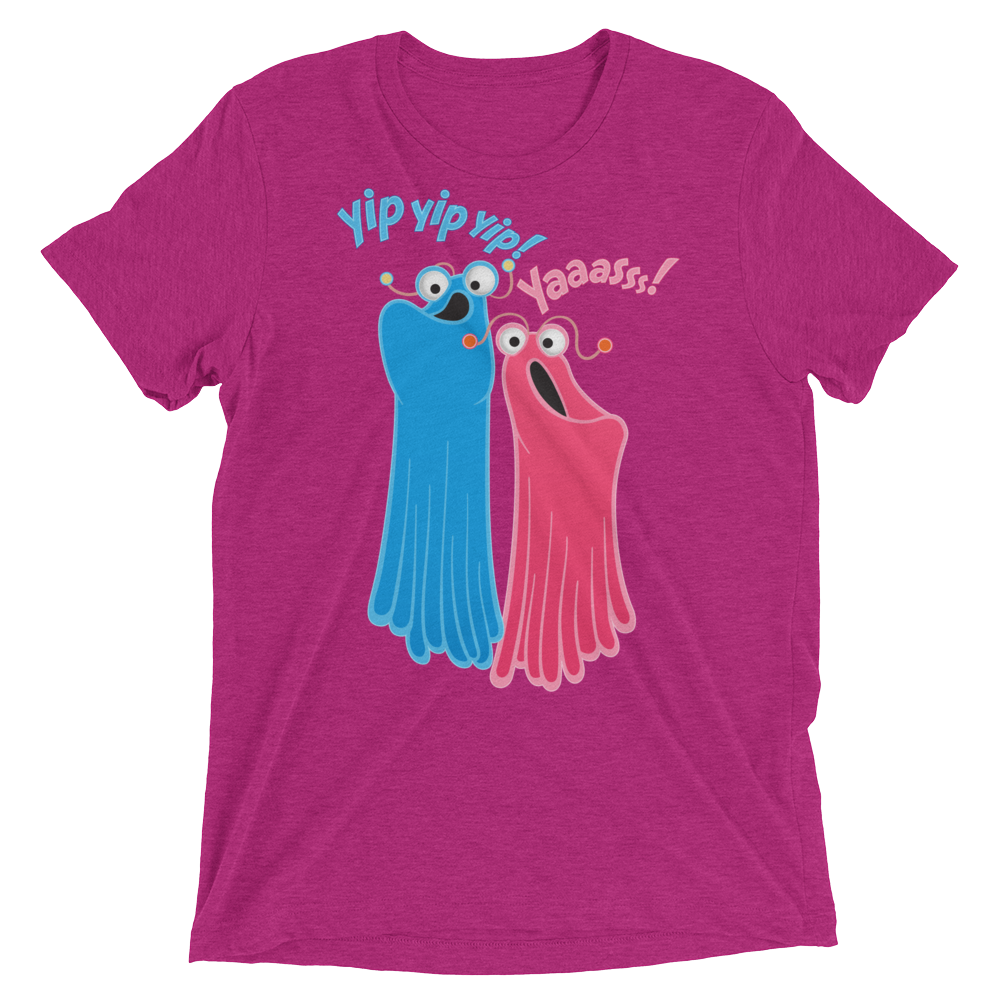 Yip Yip Yasss (Triblend)-Triblend T-Shirt-Swish Embassy