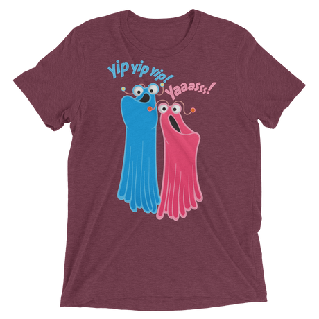 Yip Yip Yasss (Triblend)-Triblend T-Shirt-Swish Embassy