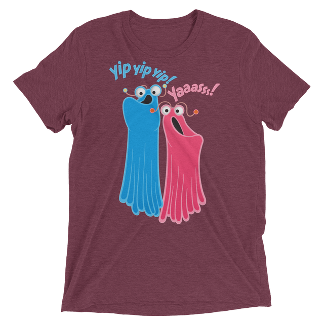 Yip Yip Yasss (Triblend)-Triblend T-Shirt-Swish Embassy