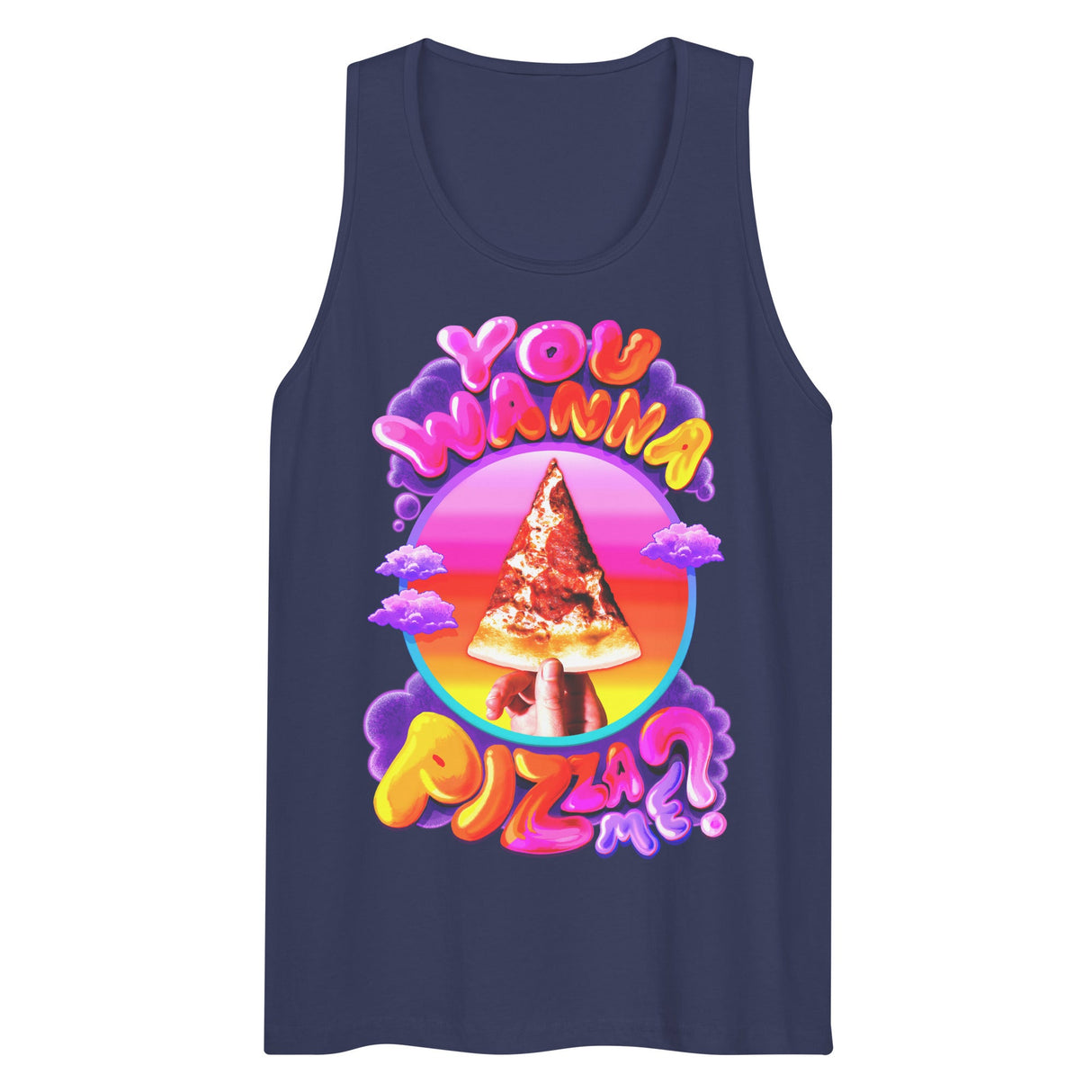 You Wanna Pizza Me? (Tank Top)-Tank Top (Staging)-Swish Embassy