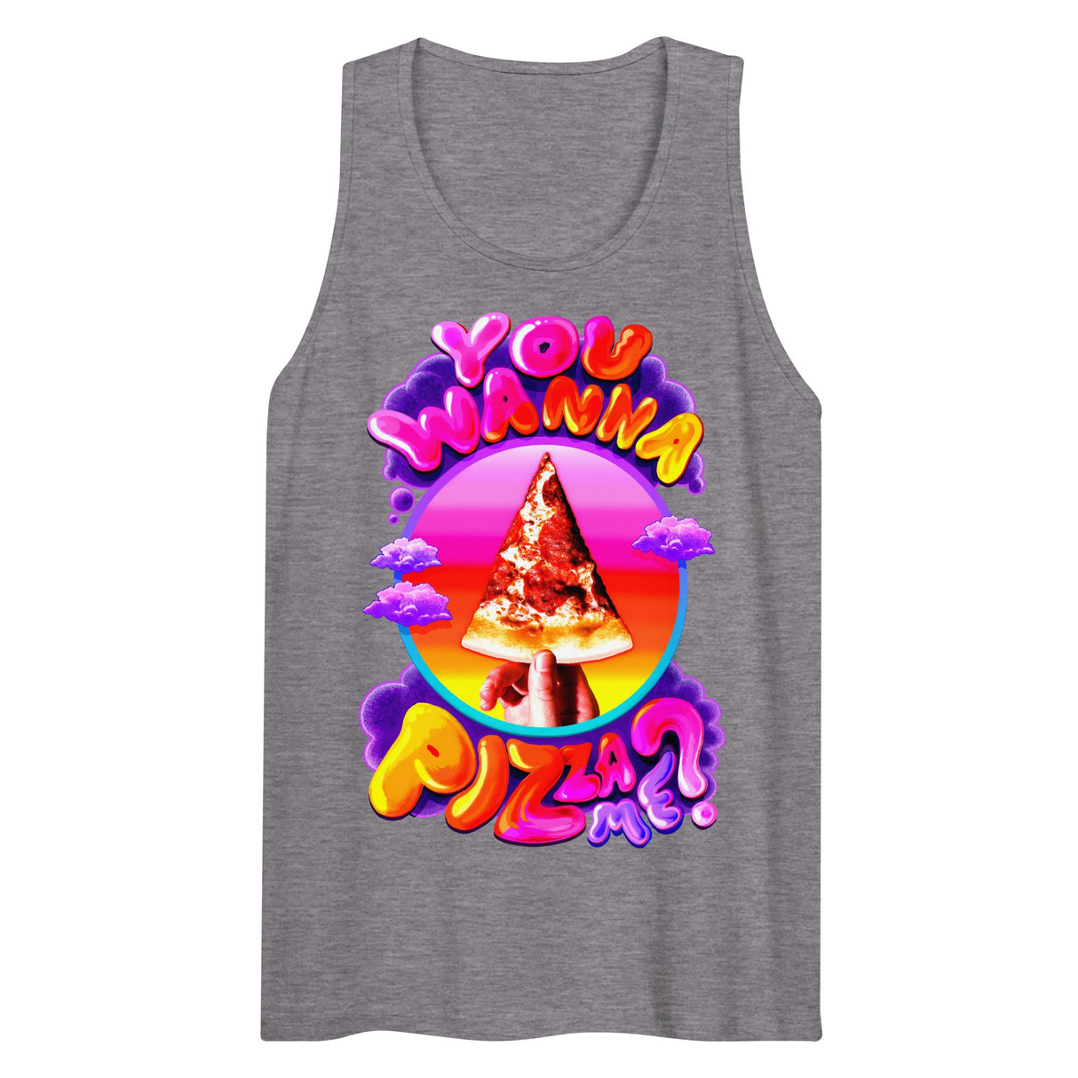 You Wanna Pizza Me? (Tank Top)-Tank Top (Staging)-Swish Embassy