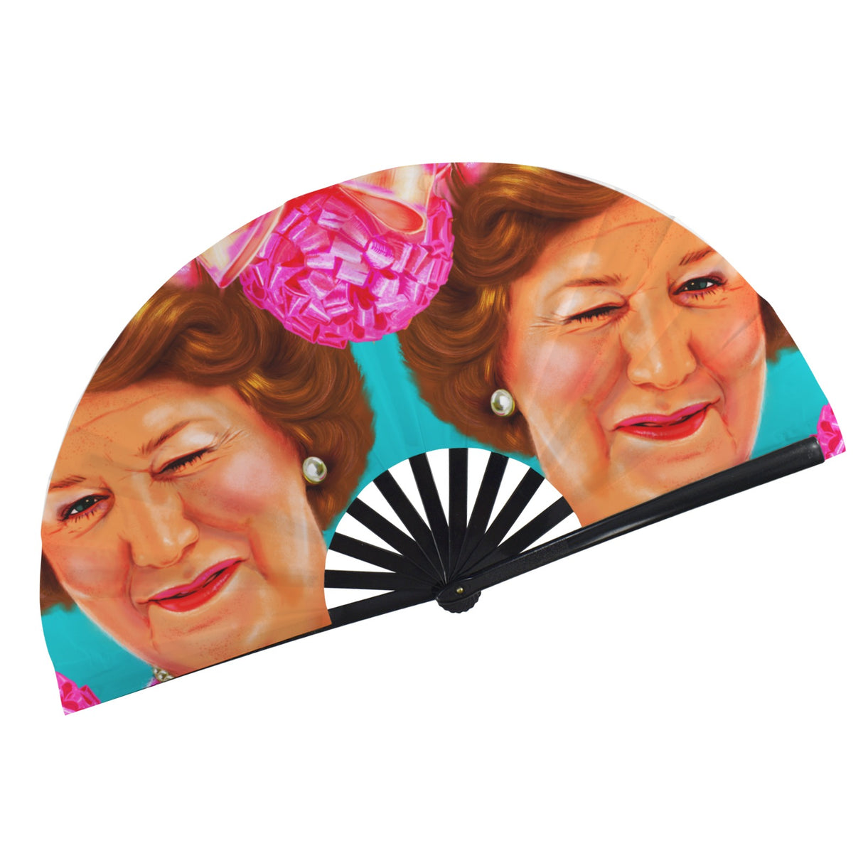 Delicate and Refined (Folding Clack Fan)