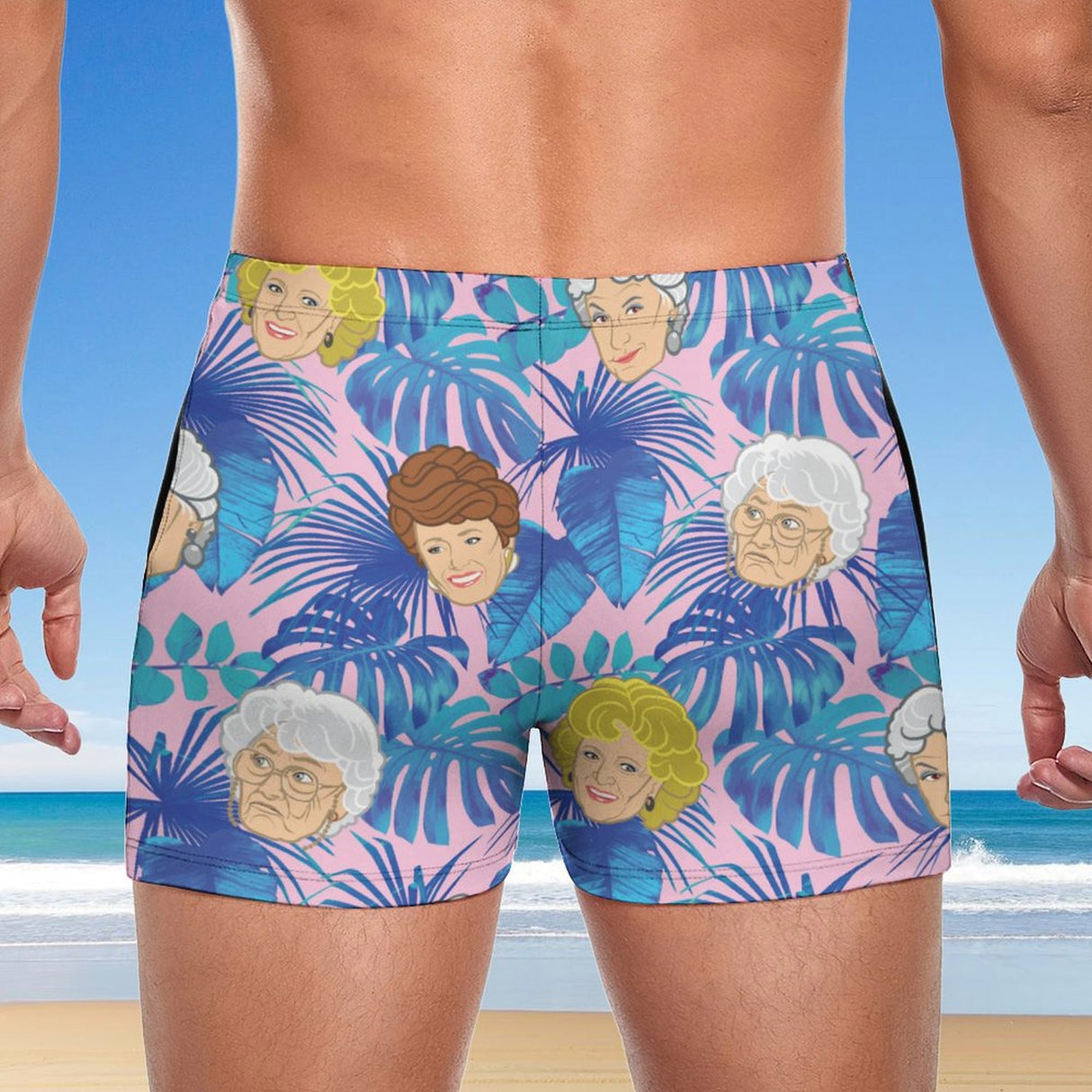 Stay Golden (Square Cut Trunks)