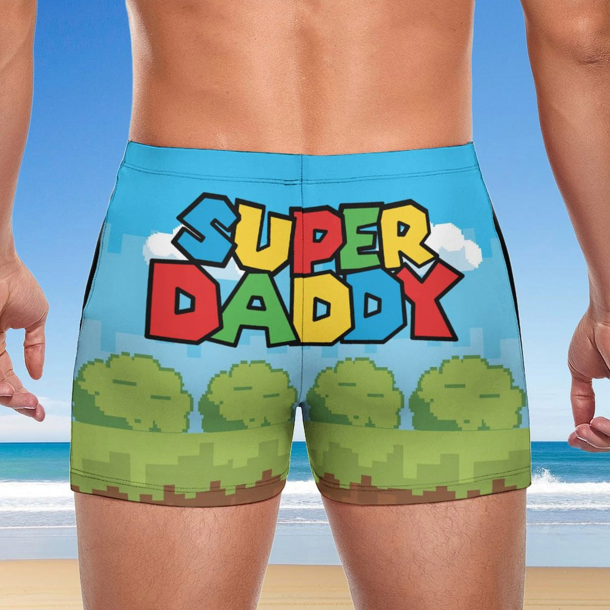Super Daddy (Square Cut Trunks)