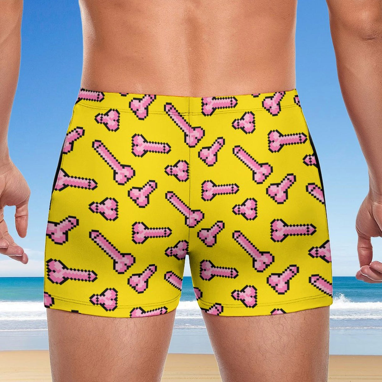 8bit Score (Square Cut Trunks)