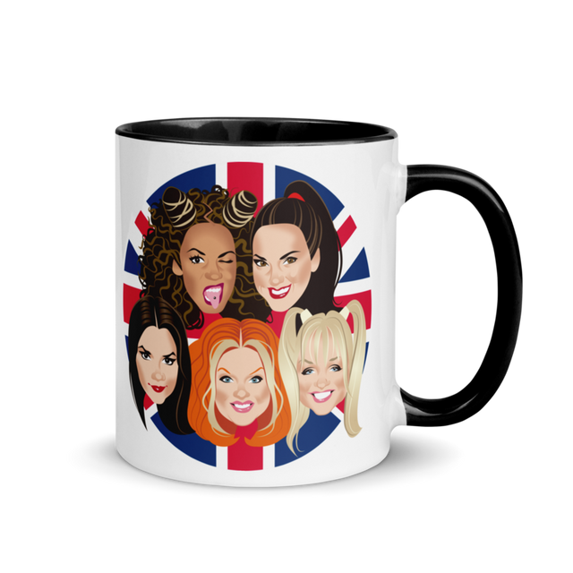 Girl Power (Mug) - Black