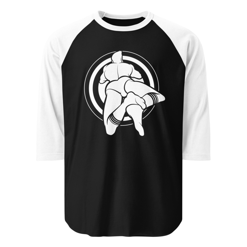 Bullseye (Raglan) - Black/White
