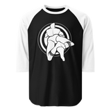 Bullseye (Raglan) - Black/White