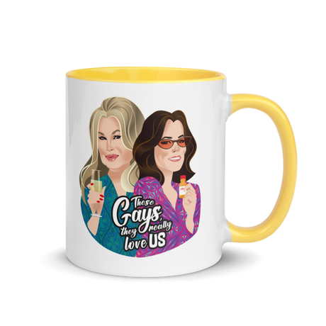 These Gays Love Us (Mug) - Yellow