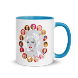 Dietrich and DiMaggio (Mug) - Blue