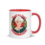 Tinsel for Xmas? Groundbreaking (Mug) - Red