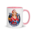 Rude Fruitcake (Mug) - Pink