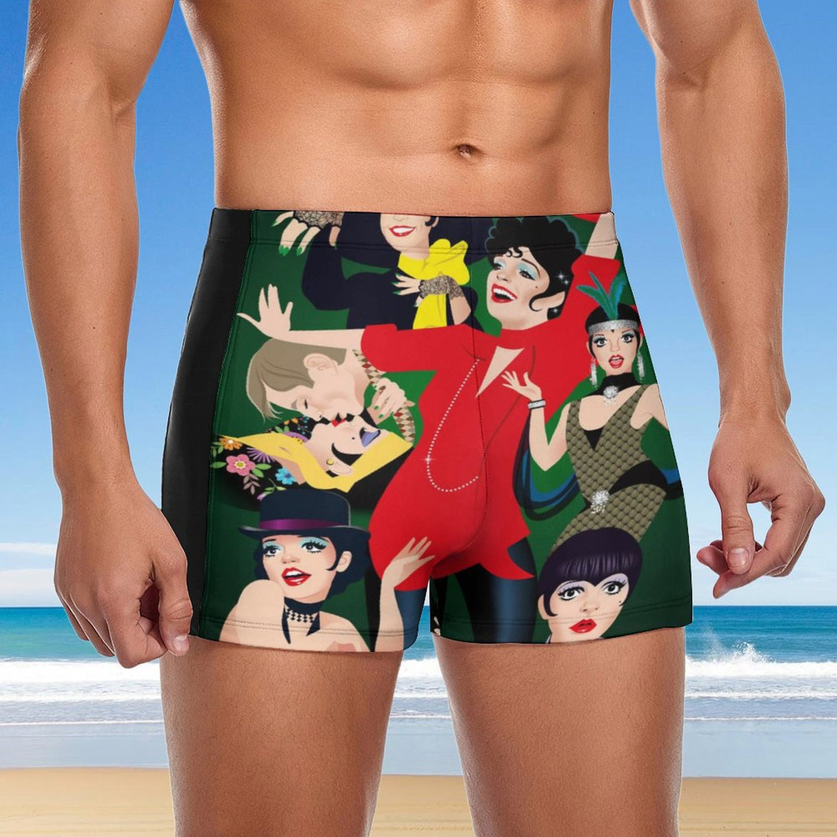 Halston Hangover (Square Cut Trunks)